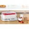 SEB YG660100 EXPRESS COMPACT Yaourtiere multidélices 6 pots - Blanc/Rouge