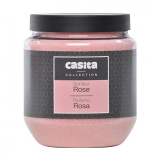 Sel parfumé 440 g - Parfum rose - Rose
