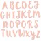SIZZIX Matrice Thinlits Set 26 pieces - Alphabet majuscules au pinceau par Debi Potter