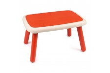 SMOBY - Kid Table Intérieure / Extérieure Rouge