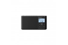 SONY - XDRS41 - Radio portable DAB/DAB+ - Préréglages directs - Réveil et mise en veille programmable - Noir