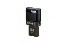 Sony Cle De Transfert Otg Micro Usb /Usb 3,0 - 1 -64Gb - Noir