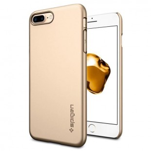 SPIGEN Thin Fit coque pour iPhone 7 Plus - Or / champagne