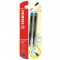 Blister x 2 recharges stylo-bille STABILO - bleu