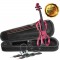 STAGG EVN X-4/4 MRD Pack violon électrique 4/4 rouge - Etui semi-rigide - Casque