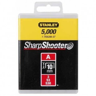 STANLEY Agrafes 10mm type A 1000 pieces