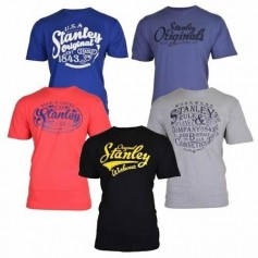 STANLEY Lot de 5 T-shirts Fargo - Mixte - 180 gsm