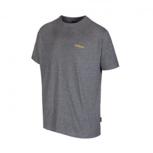 STANLEY T-shirt Utah 100% coton - Mixte - Gris