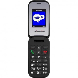 SWISSVOICE S24 - Téléphone mobile débloqué 2G a clapet pour séniors