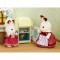 SYLVANIAN FAMILIES 5014 Maman Lapin Chocolat/Refrigerateur