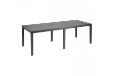 TABLE QUEEN RESINE TRESSEE