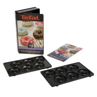 TEFAL Accessoires XA801112 Lot de 2 plaques beignets Snack Collection
