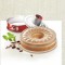 TEFAL Moule a savarin Delibake en acier - Ø 19 cm - Rouge et gris - Avec charniere