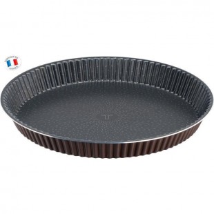 TEFAL SUCCESS Moule a cake J1607302 - 28 cm - Aluminium - Marron