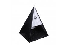 Tente tipi Dogi 37x37x52 cm - Noir - Pour chien