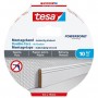 TESA Double-face de fixation - Pour papier peint & plâtre - Charge supportée : 10 Kg / m - 5 m x 19 mm