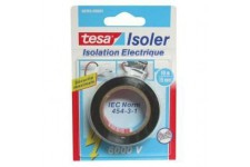 TESA Ruban Adhésif Isolation électrique - 10m x 15mm - Noir