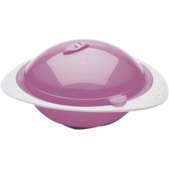 THERMOBABY Bol micro ondes - Rose orchidée