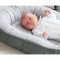 TINEO Réducteur de lit évolutif - Idéal pour les premieres nuits de bébé - Réglable et réversible - Confortable