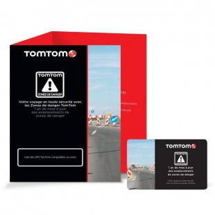 TOM TOM - Service de mise a jour des emplacements de zones de danger 1 an