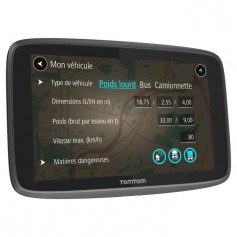 TomTom GPS Poids Lourds ? GO PROFESSIONAL 520 (5 pouces) Cartographie Europe 48 et Trafic a vie