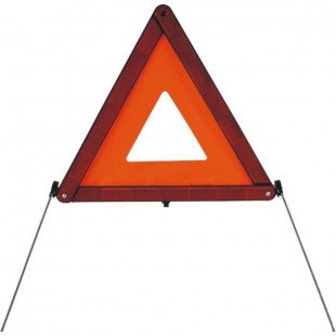 Triangle de presignalisation compact - 43 cm - Rouge