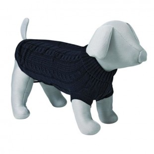 TRIXIE King of Dogs pullover M: 45 cm noir pour chien
