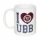 UBB Mug "I Love UBB" - Blanc