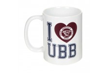 UBB Mug "I Love UBB" - Blanc