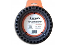 URBANGO Lot 2 pneus plein - Alvéolé - Haute qualité - Anti-Crevaison - Compatible XIAOMI MIJA/M365