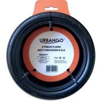 URBANGO Lot 2 pneus plein - Haute qualité - Anti-Crevaison - Compatible XIAOMI MIJA/M365