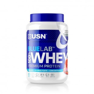 USN Blue Lab Whey Fraise USNUB02 - Bleu et blanc - 750 g