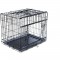 VADIGRAN Cage métallique pliable Premium - 61 x 46 x 53 cm - Noir - Pour chien
