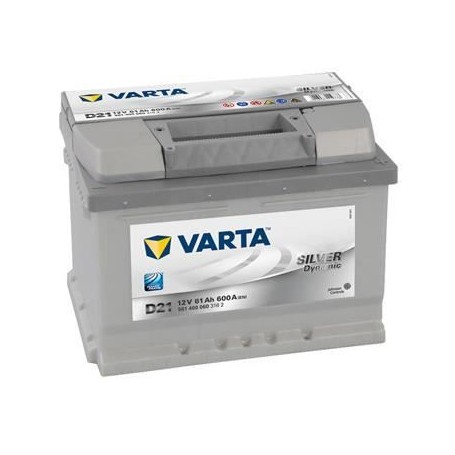VARTA Batterie Auto D21 (+ droite) 12V 61AH 600A