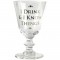 Verre a vin Game Of Thrones: "I drink and I know things"