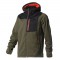 WANABEE Veste de randonnée Emler Soft 2 Hood - Homme - Vert kaki