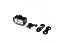 WHIPEARL Lumiere LED étanche GP258 - Pour Go Pro Hero 4 / 3 + / 3 / 2 / 1 et petites fourmis / SONY / SJ et des autres caméras
