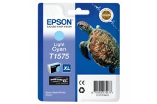 EPSON Pack de 1 Cartouche T1575 - Cyan clair - Standard