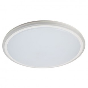 BRILLANT Plafonnier Tizian - Métal - LED 40W - Blanc plastique