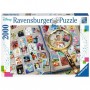 Puzzle 2000 pieces - Mes timbres préférés Disney