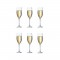 ARCOROC CARBENET Lot de 6 flûtes a champagne 16 cl transparent