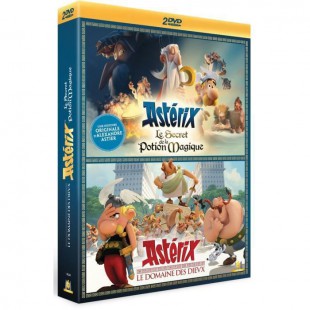 Coffret DVD Asterix : Le Secret de la Potion Magique / Le Domaine des Dieux