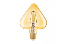 OSRAM Ampoule LED E27 coeur Vintage Edition 1906 - 4,5 W - Ambré