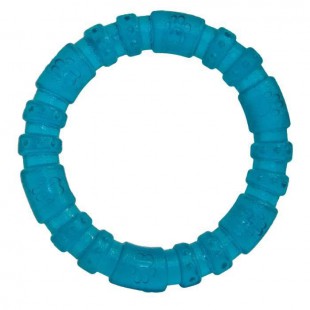 ROSEWOOD Jouet en forme d'anneau 3 1/2'' - Bleu - Pour chiot