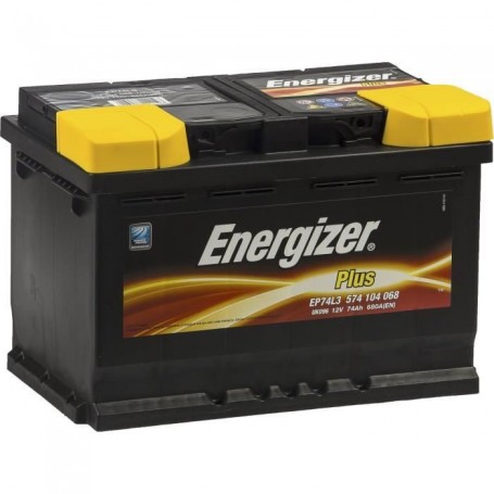 Batterie Energizer Plus 74Ah/680A (EP74-L3)