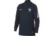 NIKE T-shirt de football Dril FFF France 2018 - Enfant garçon - Bleu