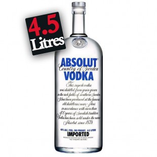 Absolut Vodka Gallon 4.5L