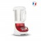 MOULINEX Blender chauffant Soup&Co - LM906110 - 2,8 L - Rouge/Blanc