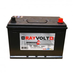 Batterie a décharge lente RAYVOLT 12V 105AH