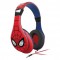 SPIDERMAN casque audio enfant Kidsafe Premium - Arceau réglable pour enfant